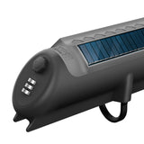 Fahrradbox Basic mit Zahlenschloss + Powerbank-Solardeckel 10.000mAh